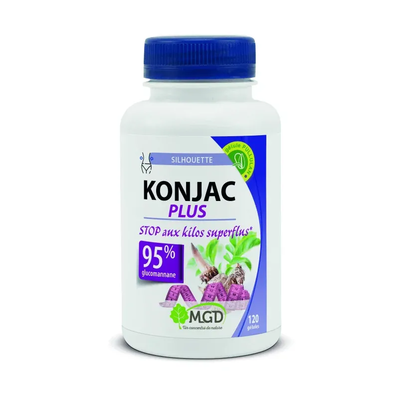 MGD NATURE KONJAC PLUS 120 GÉLULES