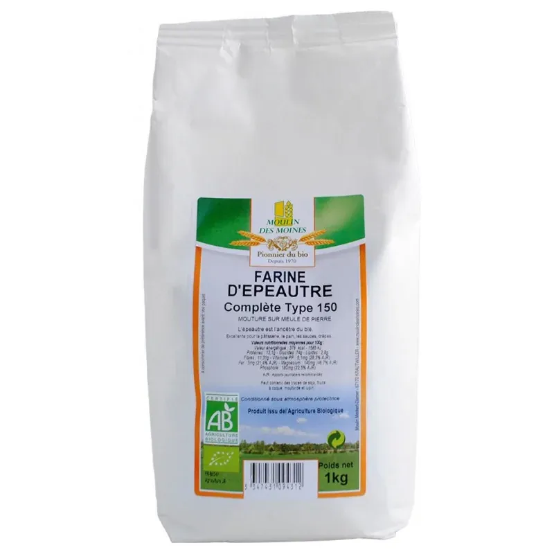 Moulin des Moines RIZ LONG COMPLET 500G