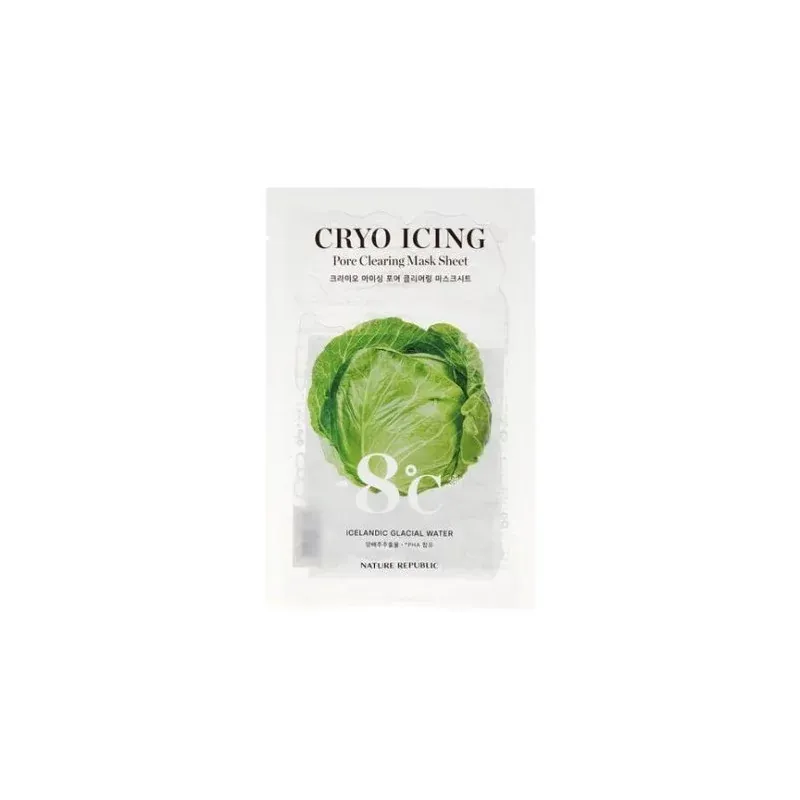 NATURE REPUBLIC CRYO ICING PORE CLEARING MASK SHEET 27 ML