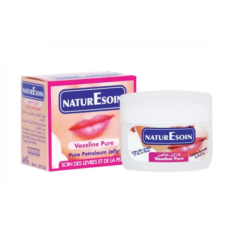 NATURE SOIN lévres VASELINE PURE 50 ML