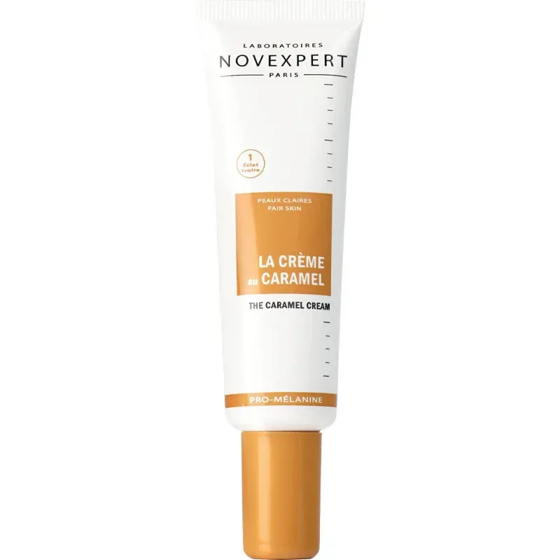 NOVEXPERT LA GAMME PRO-MÉLANINE, La Crème au Caramel - Eclat Ivoire - 30 ml 