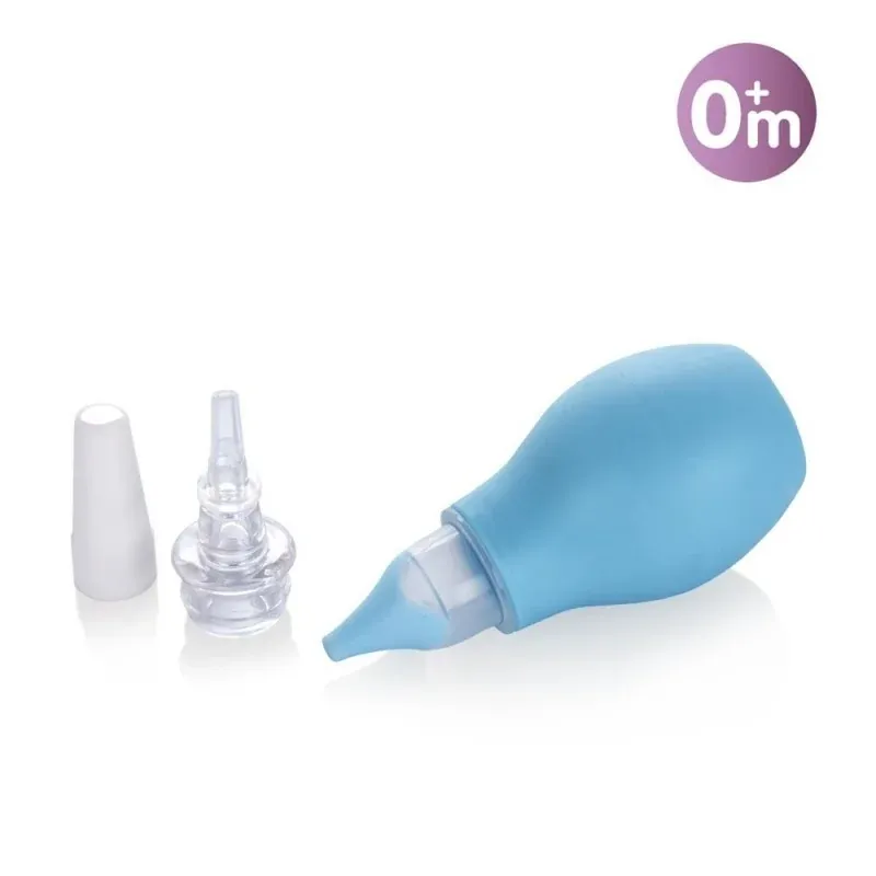 NUBY Mouche-bébé poire à bout souple (embout pour oreille inclus) +0 mois - ID172