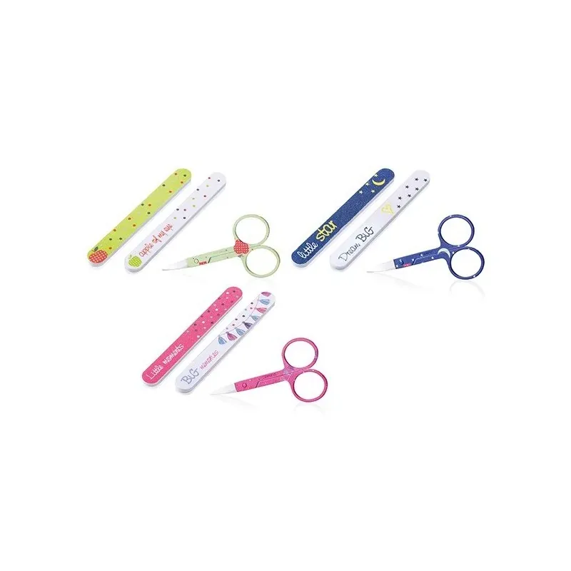 NUBY Pack Manucure: Ciseaux, Lime +0 mois - NV0701003