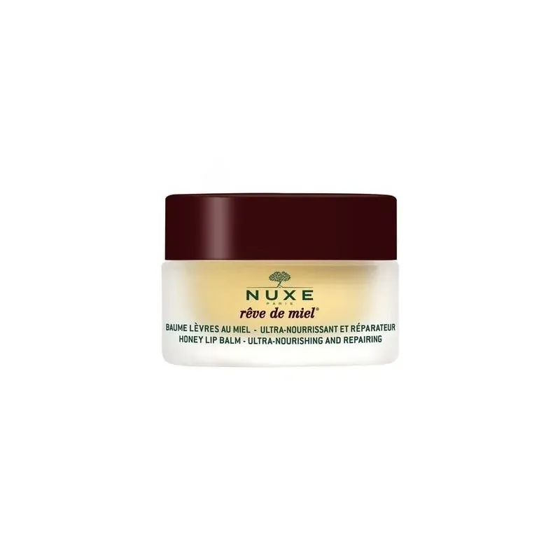 NUXE REVE DE MIEL BAUME LEVRES ULTRA-NOURISSANT 15ML LÈVRES DESSÉCHÉES OU GERCÉES
