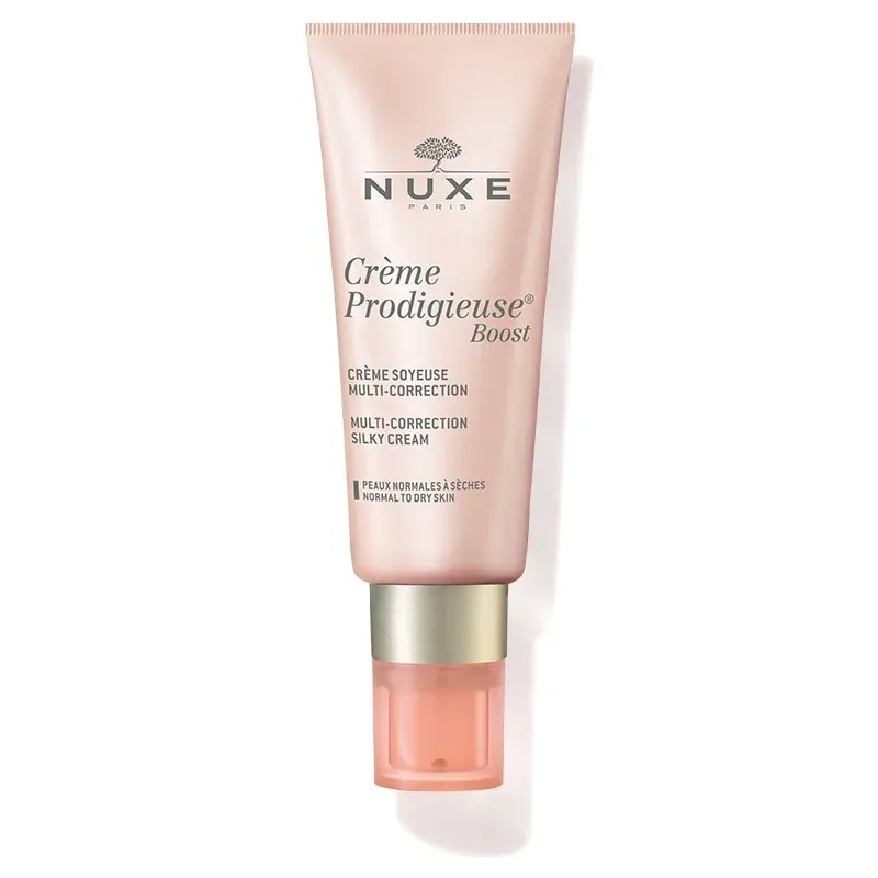 NUXE CRÈME PRODIGIEUSE BOOST CRÈME SOYEUSE MULTI- CORRECTION PEAUX NORMALES À SÈCHES 40 ML