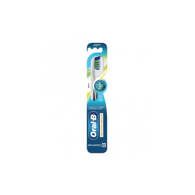 ORAL-B BROSSE A DENTS PRO EXPERT SOFT " MAX CLEAN INDICATOR"