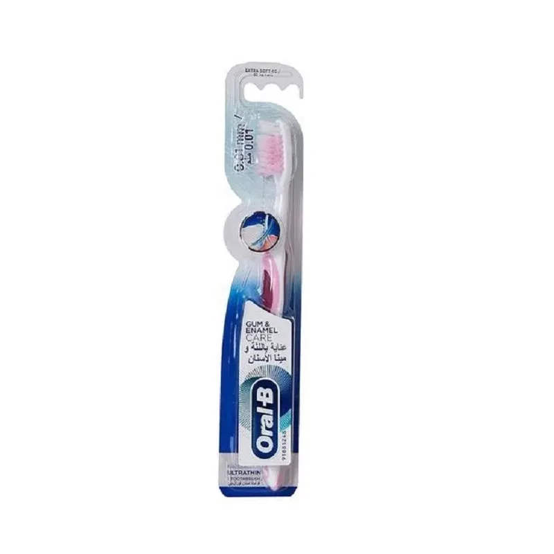 ORAL-B BROSSE A DENTS ULTRATHIN GUM & ENAMEL CARE EXTRA SOFT BLEU