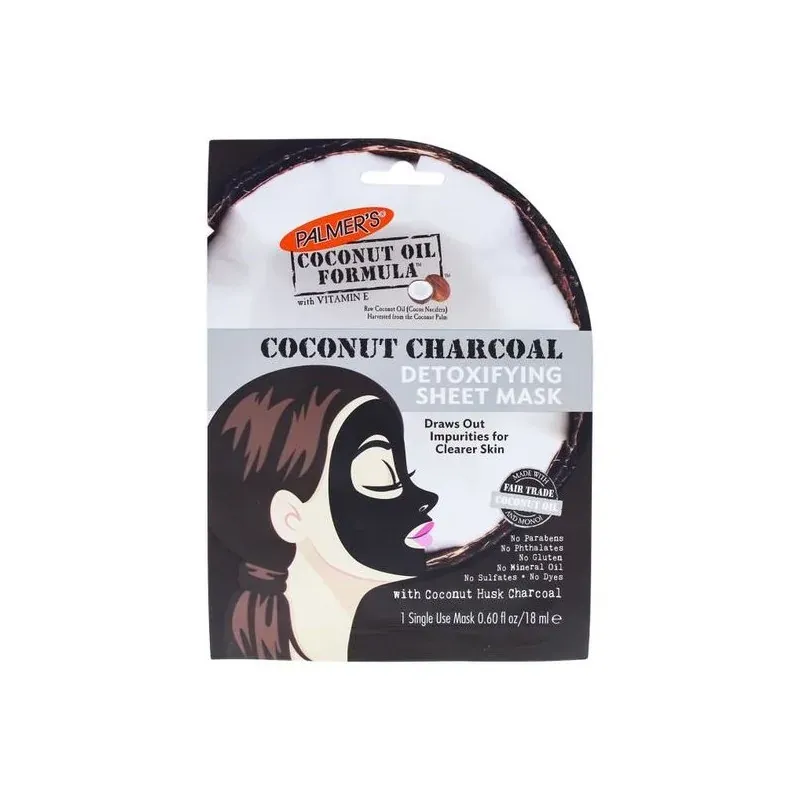 Palmer's MASQUE DETOX HUILE COCO & CHARBON 18ML