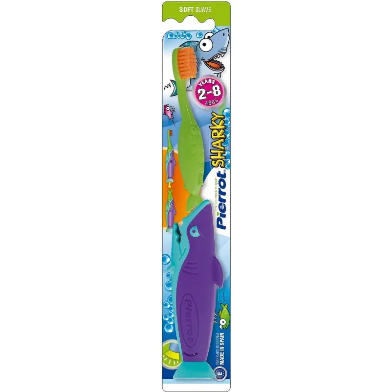 PIERROT BROSSE A DENTS SHARKY 2-8 ans -99