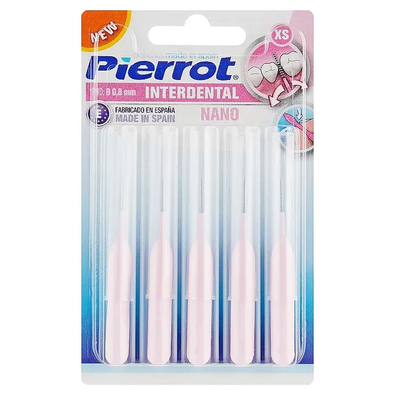 PIERROT BROSSETTES INTERDENTAIRES NANO x 5 (0,8 mm) - 65