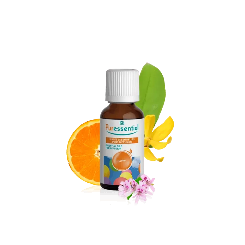 PURESSENTIEL HUILE ESSENTIELLE POUR DIFFUSION HAPPY 30ML