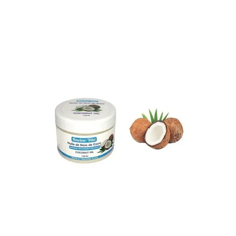Racine vita Huile noix de coco en pot 120g