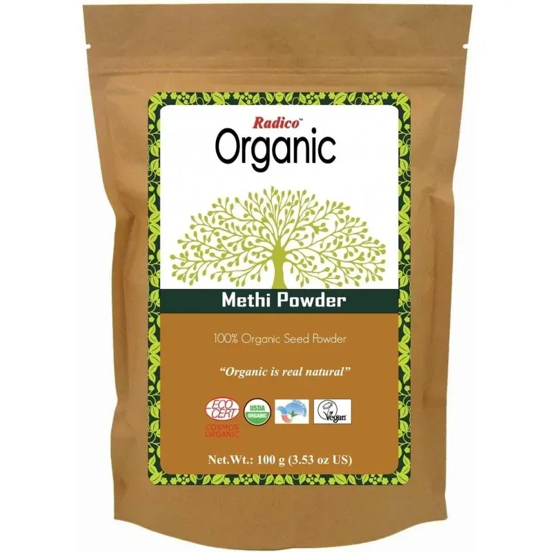 RADICO ORGANIC HAIR COLOR METHI POWDER