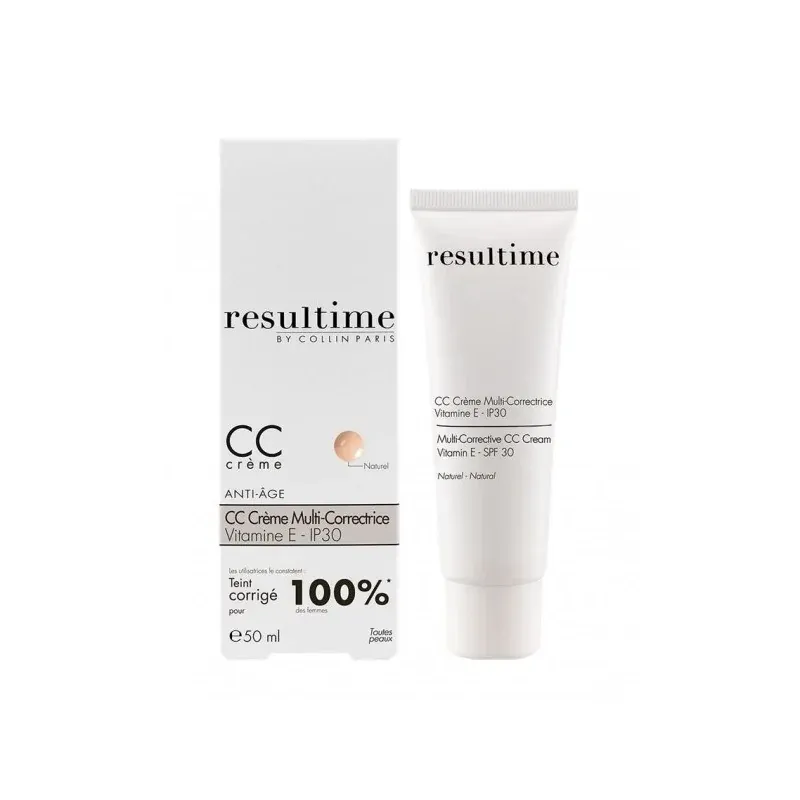 RESULTIME CC Crème Multi-Correctrice Vitamine SPF 30 Naturel             