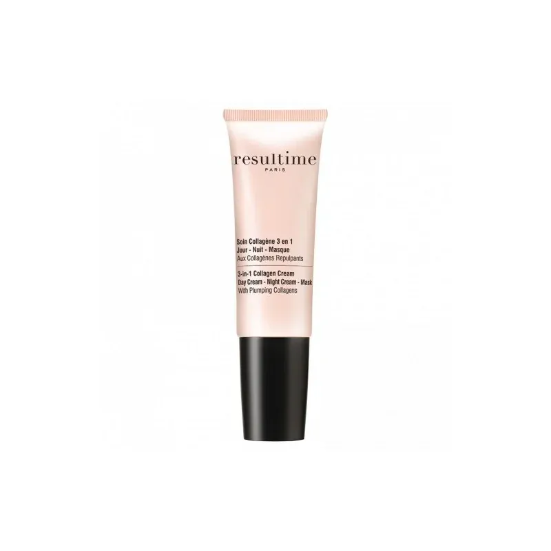Resultime Soin Collagène 3en1Jour - Nuit - Masque aux Collagènes Repulpants 50 ml