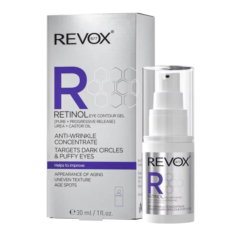 REVOX RETINOL Gel Yeux Concentré Anti-Rides 30ml