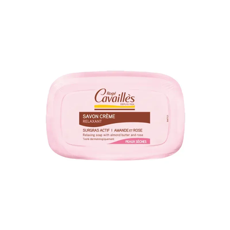 ROGÉ CAVAILLÈS SAVON CREME BEURRE D'AMANDE ET ROSE 115G
