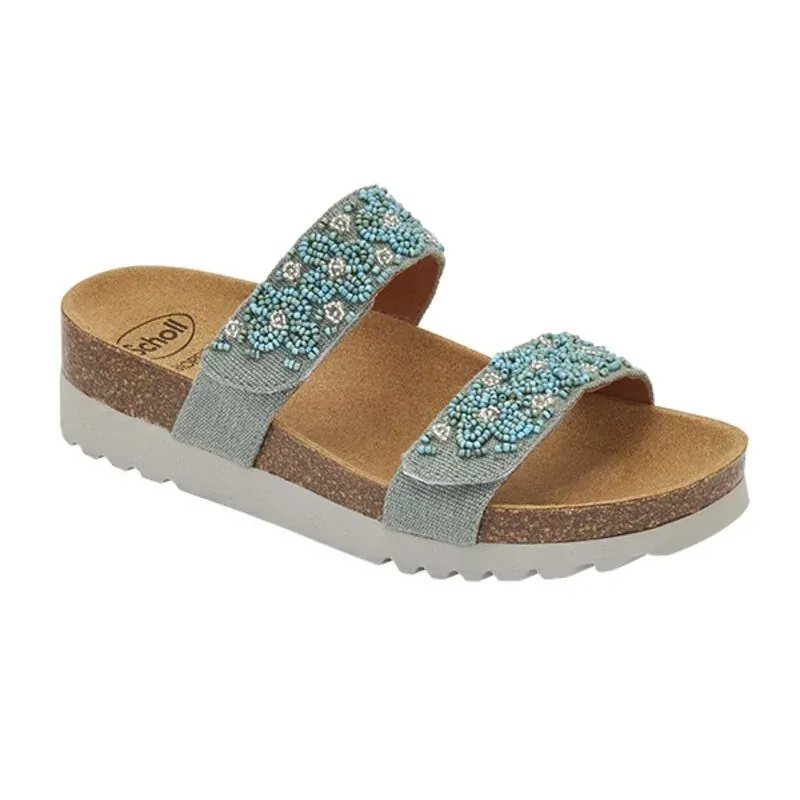 Scholl Sandales ZAFIRAH Canvbeads-W - S26982