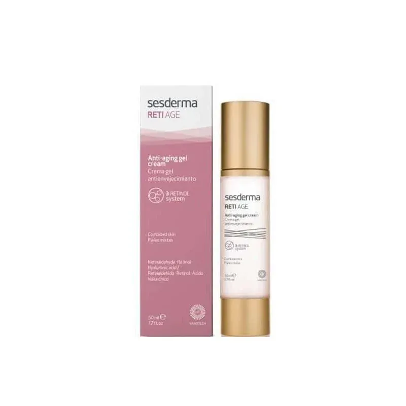 SESDERMA RETI AGE CRÈME GEL ANTI-ÂGE TRIPLE RÉTINOL 50 ML