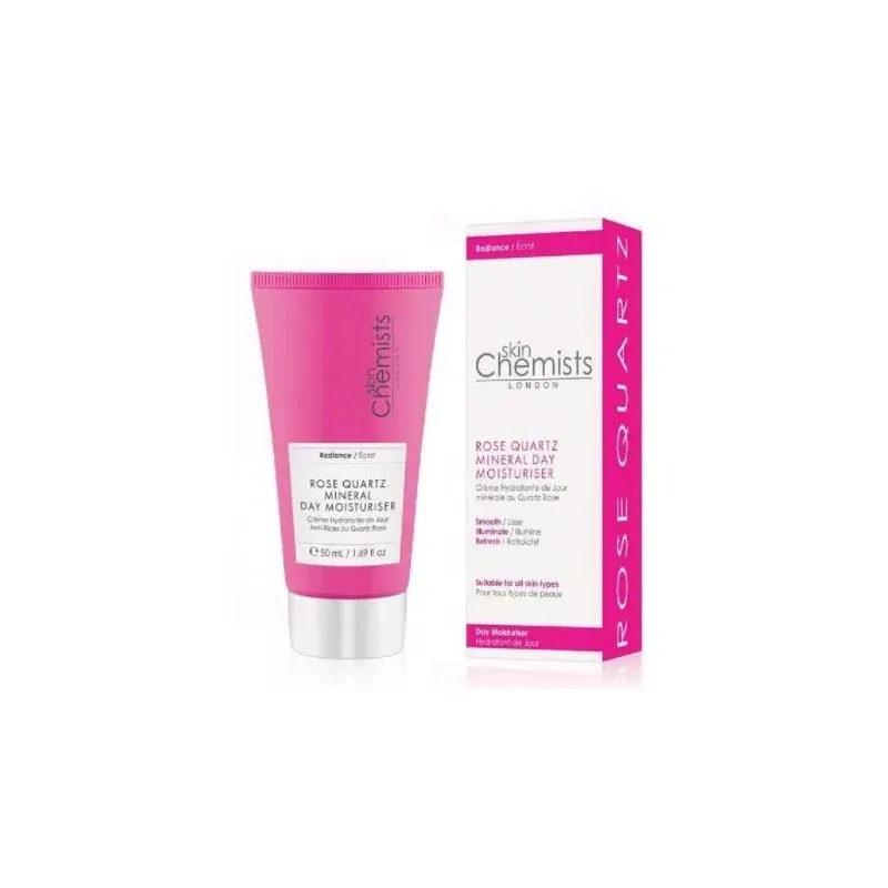 SkinChemists Soin Hydratant Anti-Âge De Jour Au Quartz Rose 50ml