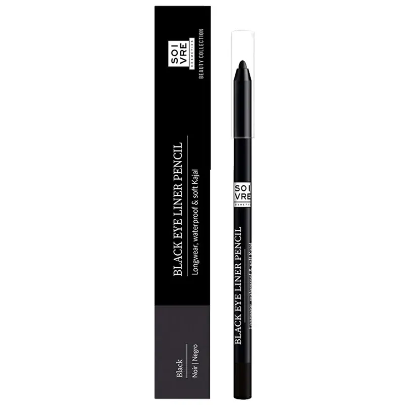SOIVRE CRAYON YEUX NOIR 1.2g «water proof»
