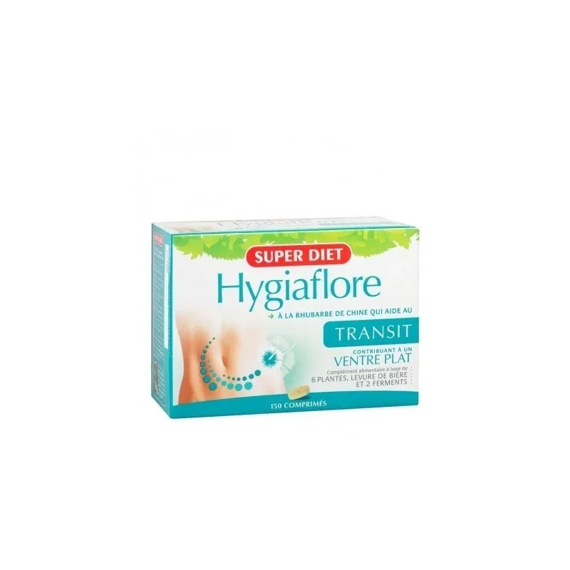SUPER DIET HYGIAFLORE 150 COMPRIMES Transit - Ventre Plat