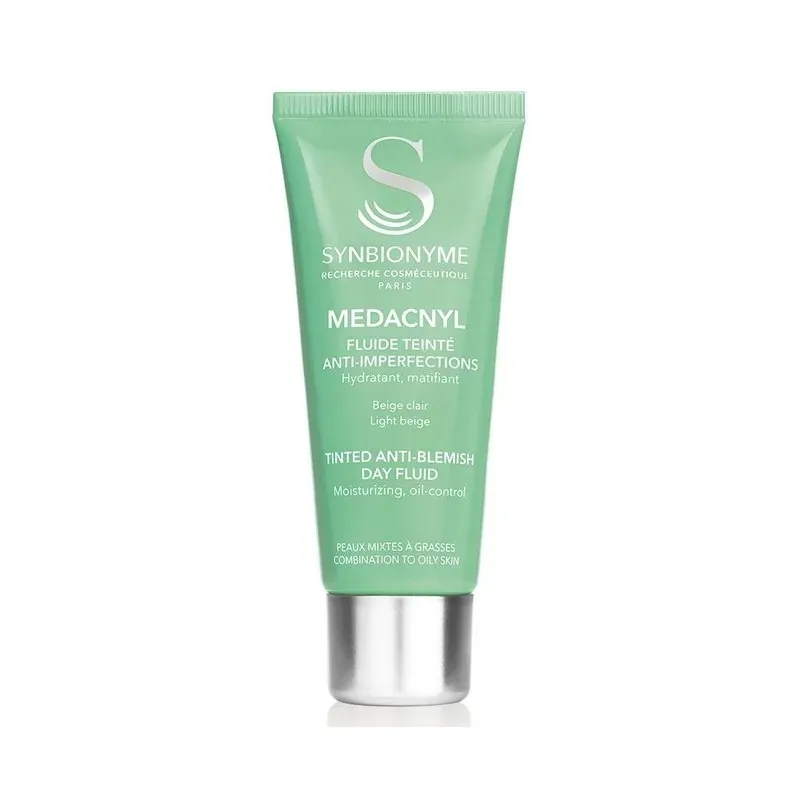 Synbionyme – Medacnyl Fluide Teinté Anti Imperfections Beige Clair – 40 ml    
