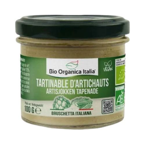 BIO ORGANICA TARTINABLE D'ARTICHAUT 140G