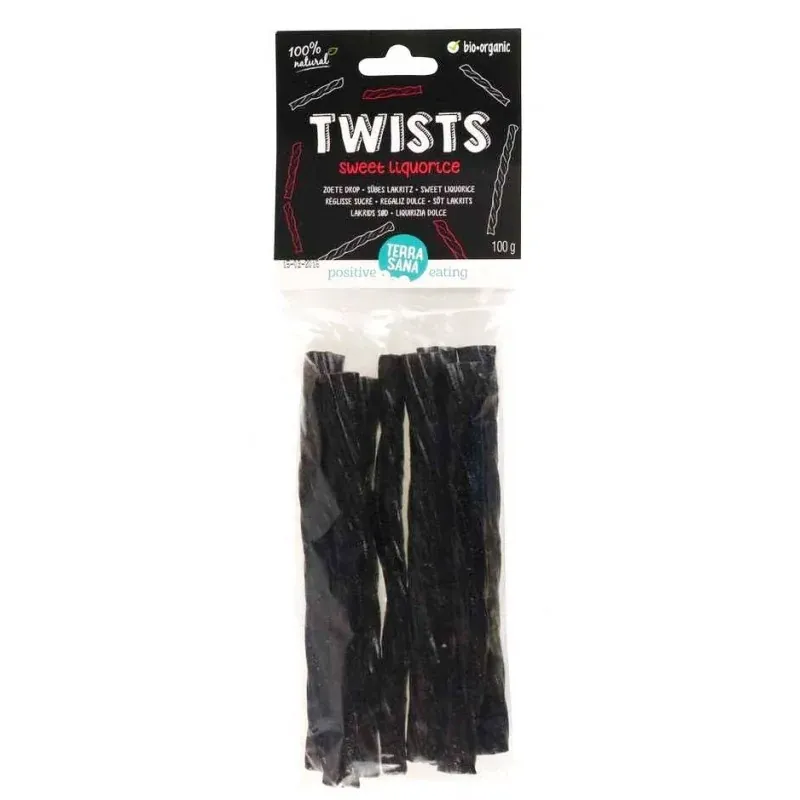 Terrasana TWISTS REGLISSE 100G