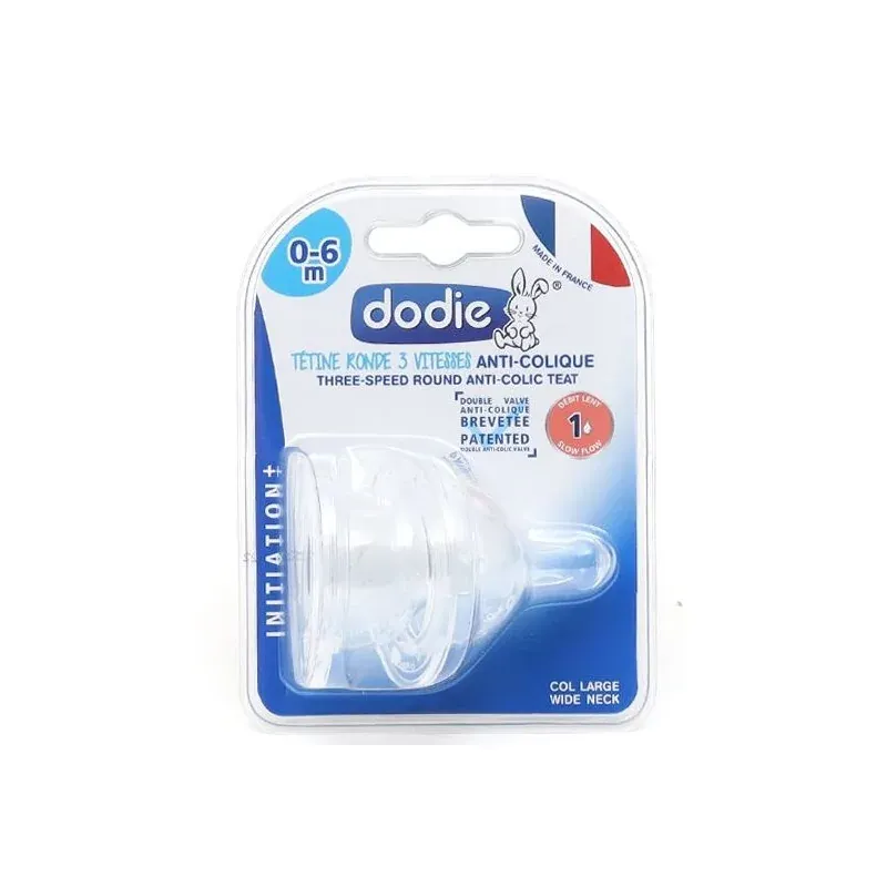 DODIE TETINE INITIATION+ ANTI COLIQUE D1 0-6M X2
