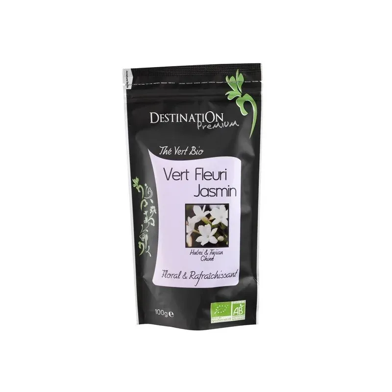 THE VERT AUX FLEURI JASMIN 100g
