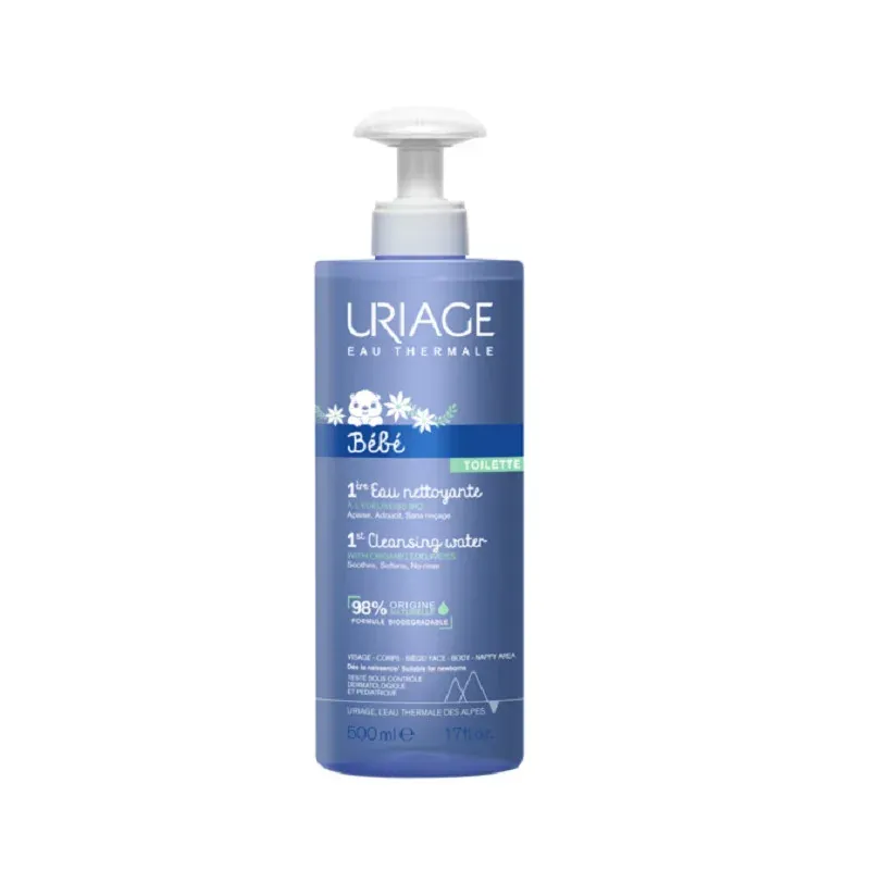 URIAGE Bébé 1ère Eau Nettoyante 500ml