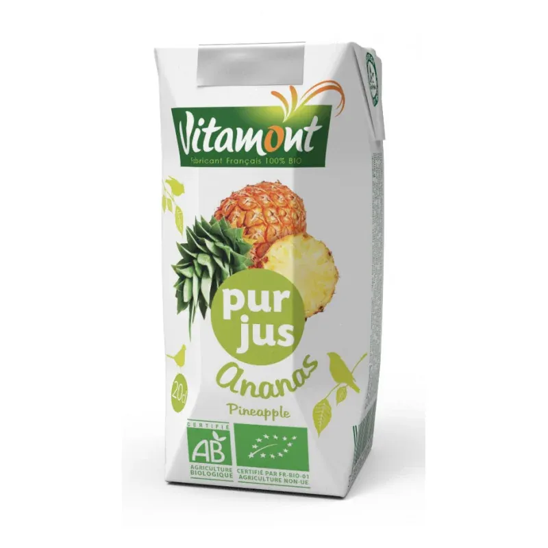 VITAMONT PUR JUS D’ANANAS 200ML