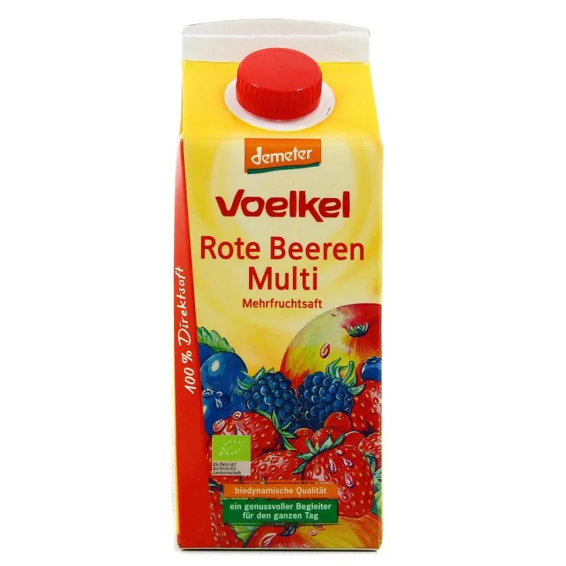 VOELKEL JUS DE FRUITS ROUGES 75CL