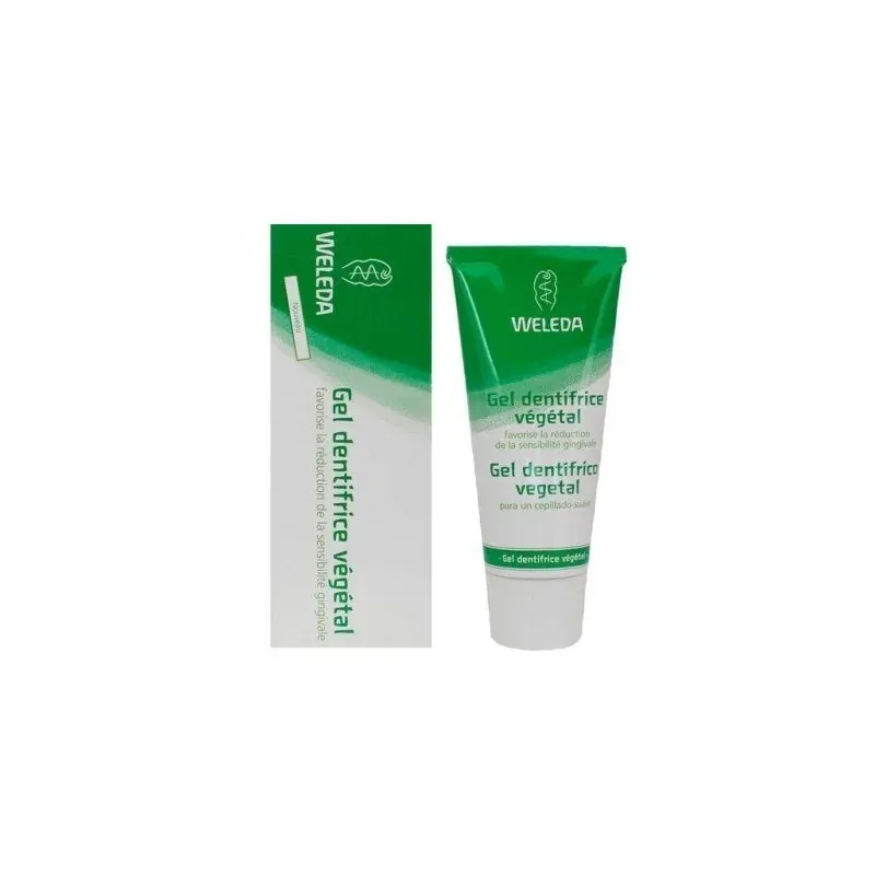 Weleda Gel dentifrice végétal bio 75ml