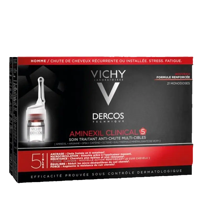 VICHY DERCOS AMINEXIL CLINICAL 5 - Hommes - TRAITEMENT ANTI-CHUTE