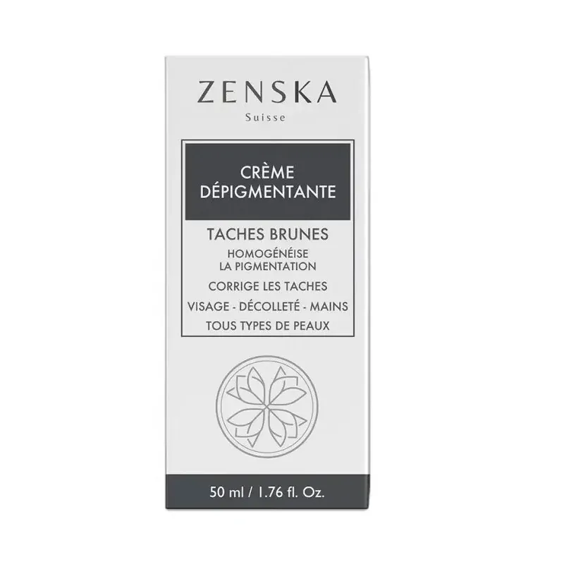 ZENSKA CRÈME DÉPIGMENTANTE – 50ml