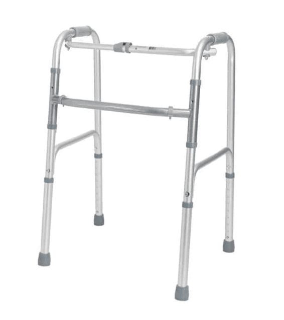 Cadre de marche articulé pliant