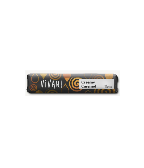 VIVANI BARRE DE CHOCOLAT CREME CARAMEL 40G