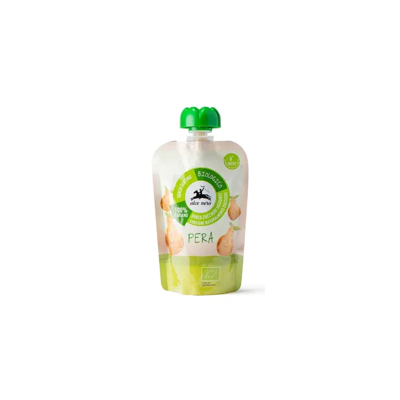 ALCE NERO PUREE POIRE 100G