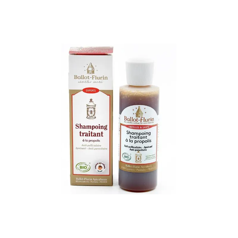 BALLOT-FLURIN SHAMPOING TRAITANT A LA PROPOLIS 125ML