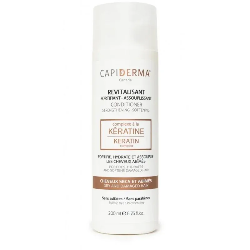 Capiderma Revitalisant aprés shampooing à la kératine (200 ml)