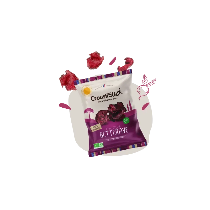 CROUSTISUD PETALES DE BETTERAVE 70G