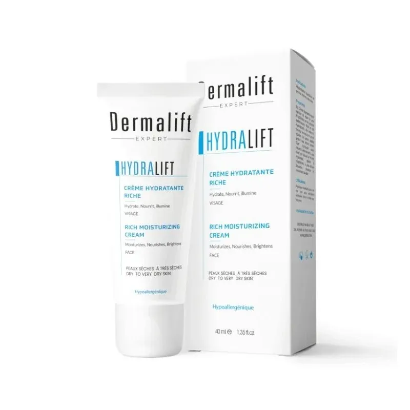 Dermalift Hydralift Crème Hydratante Peaux Sèches À Très Sèches 40 Ml