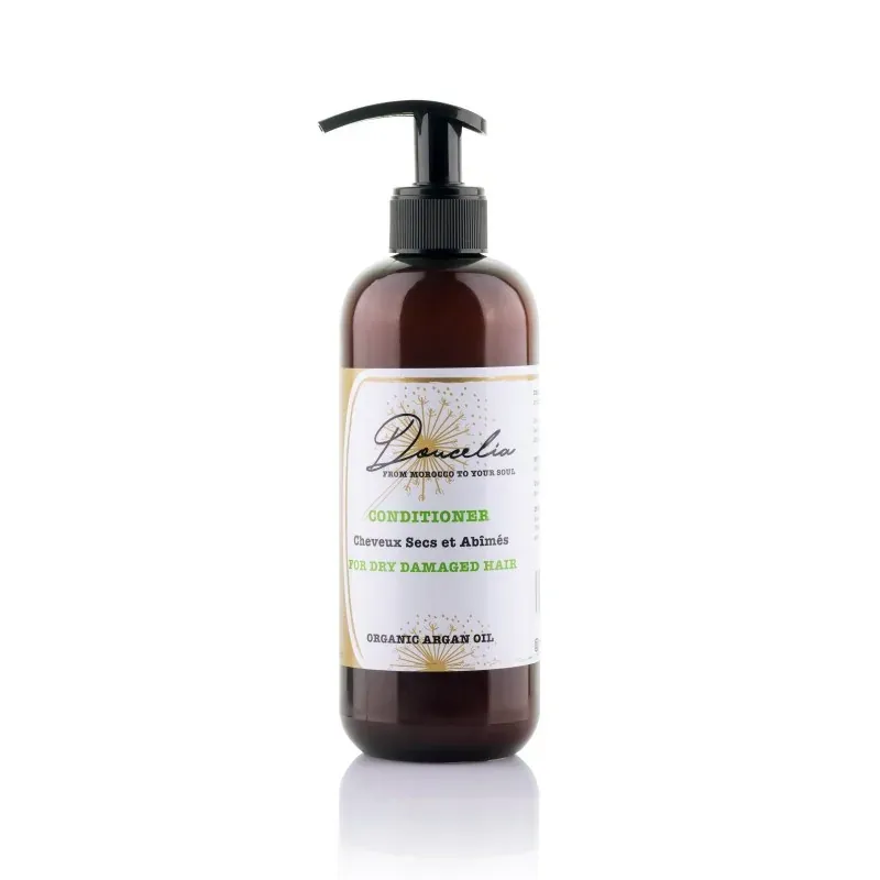 DOUCELIA Après shampoing cheveux secs et abîmés 400ml
