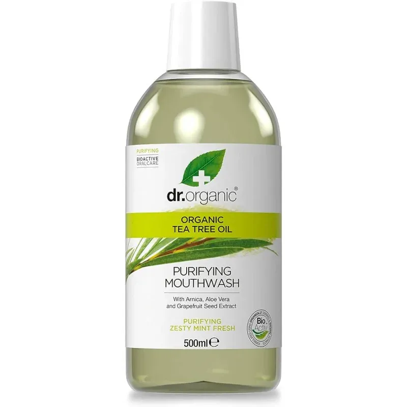 DR.ORGANIC BAIN DE BOUCHE Tea Tree 500ML