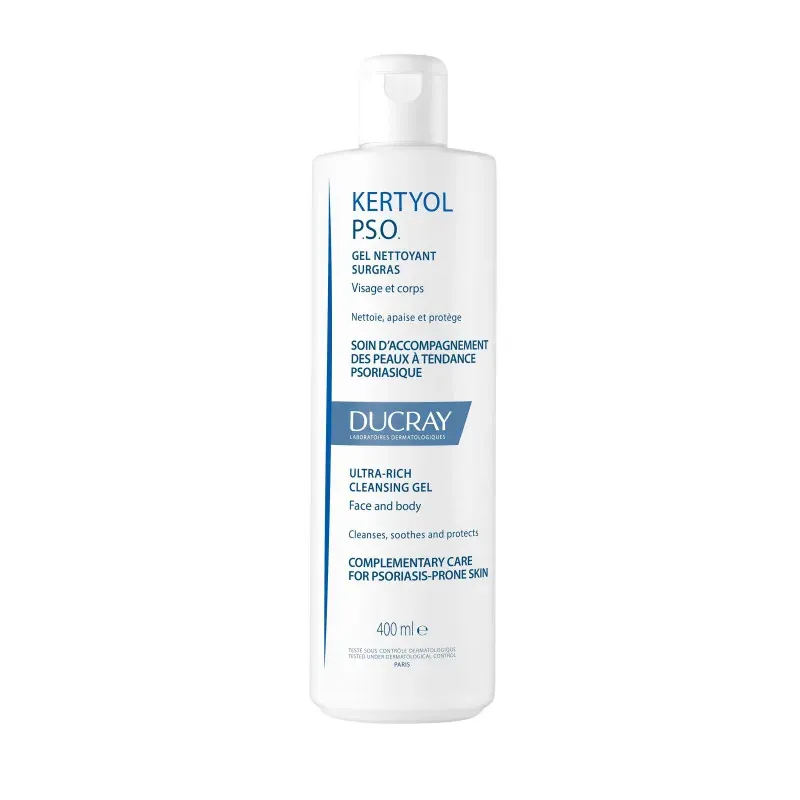 Ducray — Gel Nettoyant Surgras — Gel surgras — Kertyol PSO 400 ml                     