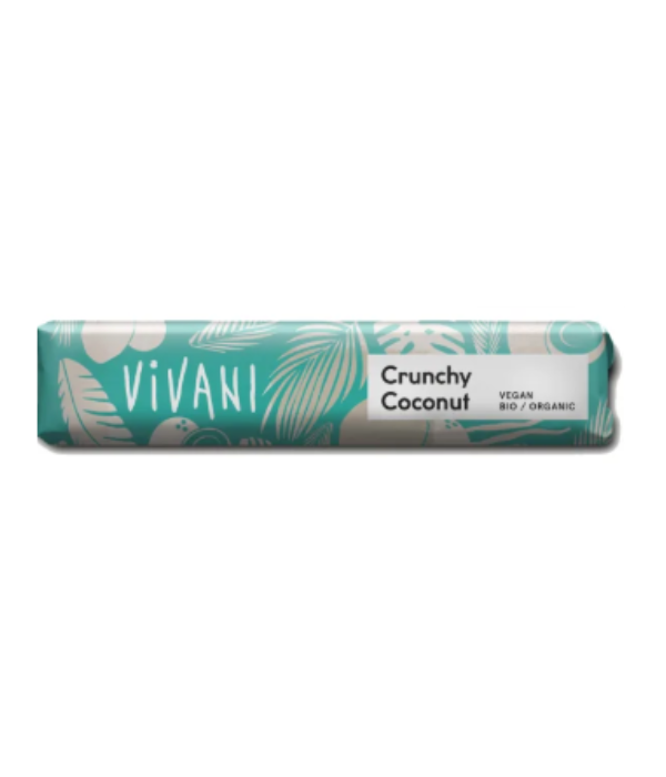 VIVANI BARRE DE CHOCOLAT COCO CRUNCHY 35G