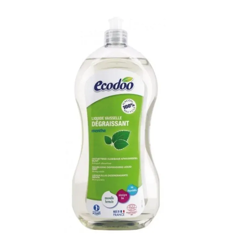 ECODOO LIQUIDE VAISSELLE DEGRAISSANT MENTHE 500ML