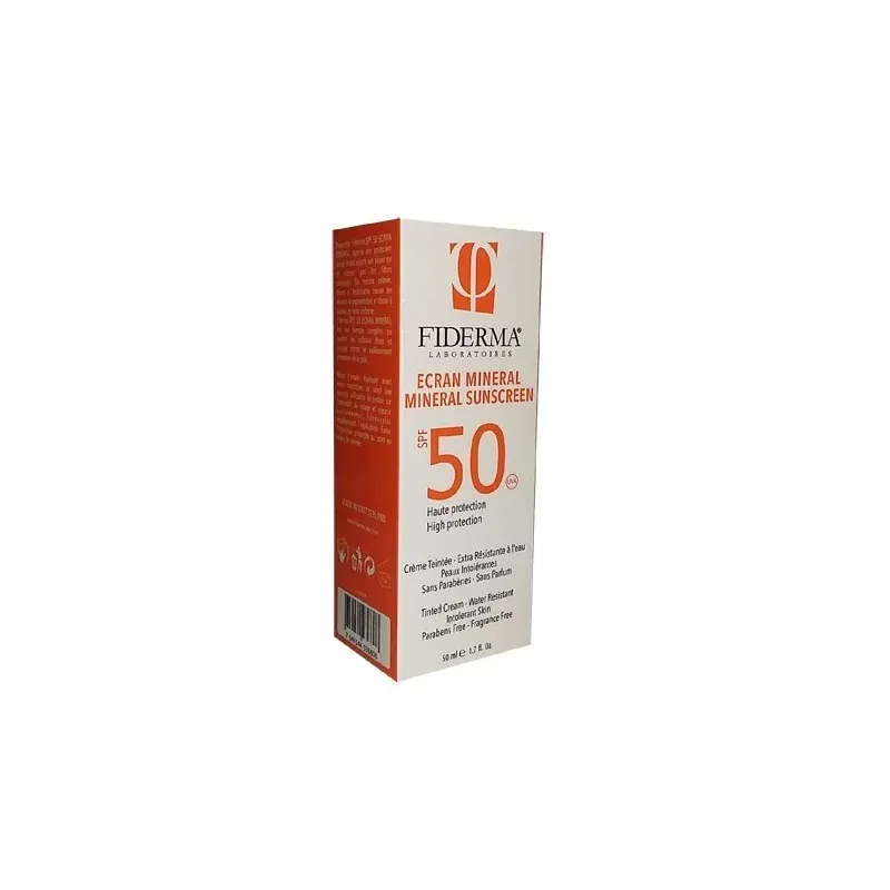 FIDERMA ECRAN MINERAL SPF 50 TEINTE